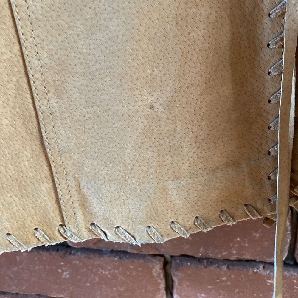 Rustic Leather Blazer - image 8